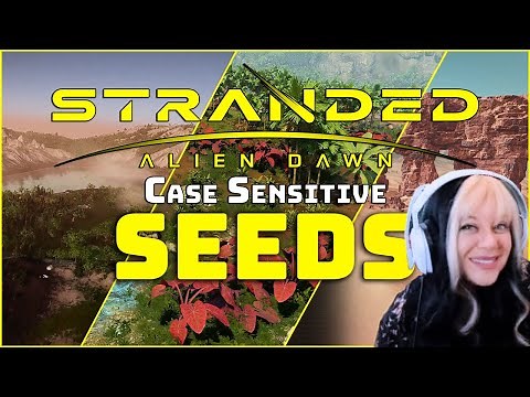 Player Recommended CASE SENSITIVE SEEDS for Stranded: Alien Dawn!