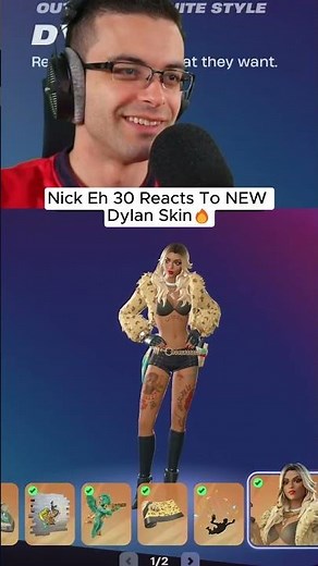 Nick Eh 30 Reacts To The NEW Dylan Skin In Fortnite Chapter 7 Season 3🔥🔥