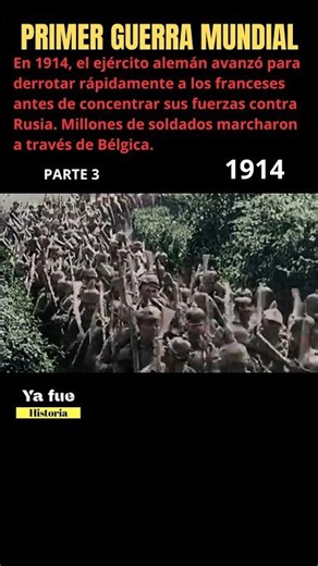 ⚔️ El avance alemán hacia París (1914) | PARTE 3 #ww1 #historia #history