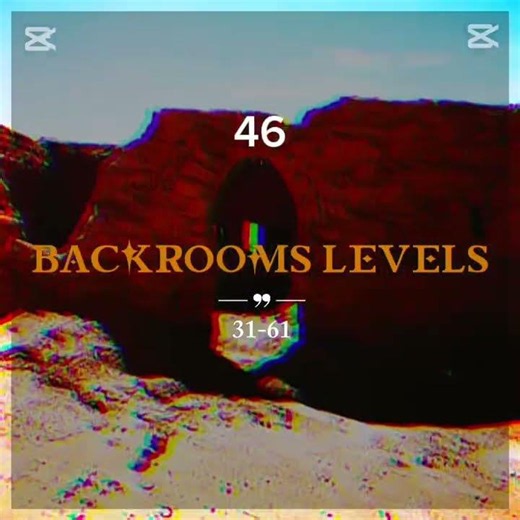 ✨Backrooms levels (parte 2) 31-61✨ #shorts #backrooms