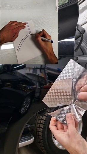 Correct Way to Install Car Door Chrome Trim #Shorts AutoArt