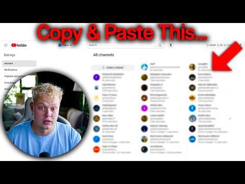 How I Run 25 Faceless YouTube Channels At Once (just copy me)