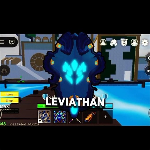 finally Leviathan shield #roblox #bloxfruits