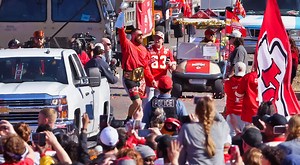 Chiefs Fan Stretchered Away Right Before Start Of Team's Super Bowl Parade In Kansas City