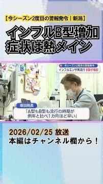 Flu outbreak again, type B on the rise "main symptom is fever" - second warning issued this season