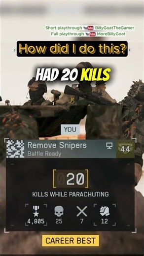 BF6 Parachuting Kills WR?