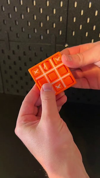 3d Printed Tic-tac-toe