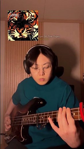 Eye Of The Tiger - Survivor Bass cover