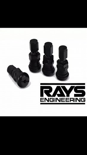 จุ๊บลม จุกลม Rays อลูมิเนียม จุกเติมลมแต่ง จุกลมซึ่ง 4 ชิ้น#จุกลม #จุ๊บลมฟรี4ตัว #จุกรถยนต์ #จุกลมยางรถยนต์ #เอฟเฟคtiktok #รีวิว #tiktokthailand