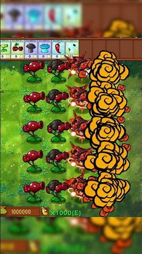 Four Levels of Pea Shooter in PvZ Fusion #pvz #pvzfusion