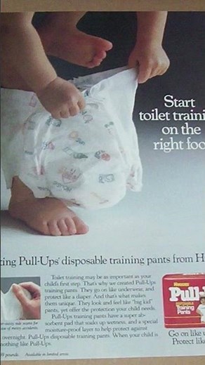 Vintage Pull Ups Ads