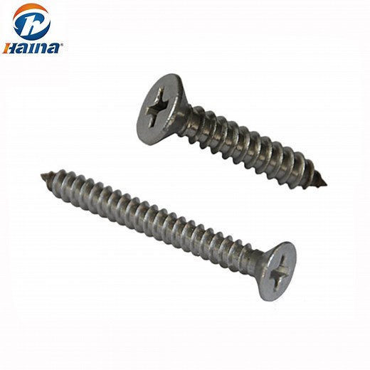 [Hot Item] Ss304 Countersunk Head Screw/ Flat Head Phillips Screw