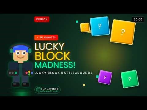 Opened EVERY Lucky Block for 30 Minutes... (Roblox Lucky Block Battlegrounds)