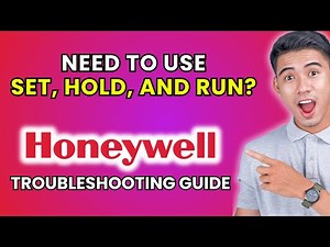 How to Use the Honeywell Set, Hold, and Run Buttons [2025 Method]