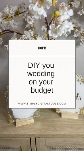 This is for the DIY bride planning a wedding on a budget. Hi👋🏽! My name is Taneisha and I DIY’d my backyard wedding and now I help couples DIY their weddings on their budget. If you do need DIY wedding design help or feeling like you’re doing this all alone, consider signing up for my DIY wedding course, “Your DIY Dream Wedding On Any Budget.” Not only will you learn how to design your wedding the DIY way, but you’ll be able to join a private community with other DIY brides. Just comment, “cou