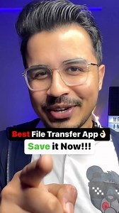 Best File Transfer App 🔥 . . . #filetransfer #datatransfer #app #tech #techreels | Mrtechinside