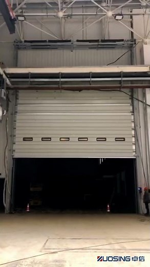 Sectional Lift Door | Smooth Vertical Lifting Operation Demonstration #sectional lift door