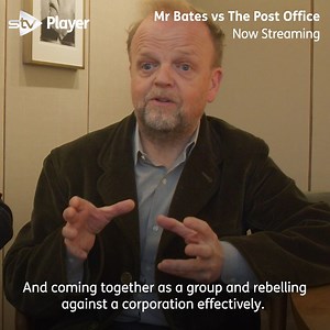 "I think people will be staggered by what has happened" Toby Jones on learning about the extraordinary story of the Post Office scandal. Mr Bates vs The Post Office Box Set now on STV Player https://stv.click/bates-vs-post-office | STV