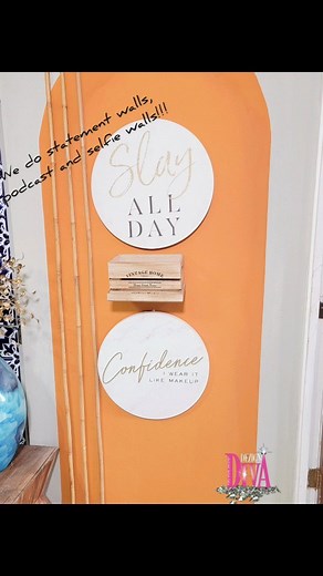 We do Statement Walls, Selfish and Podcast backgrounds!! Call or whatsapp 876-421-6298 #interiordesign #paint #diydecor | Dezign Diva | Facebook