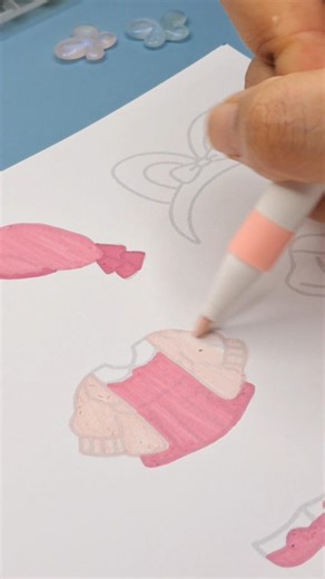 paper doll DIY ✂️🧸 | super easy tutorial on how to make a paper doll #handmadedoll #paperdiy