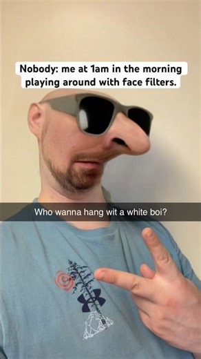 I shouldn’t be allowed to use face filters (Filter Roulette Pt. 3)