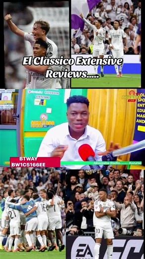 El Classico Extensive Reviews @Real Madrid C.F. @🎧Efua🎀 savage🎤 #realmadrid #ballondor #tiktokviral
