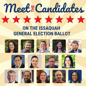 The November election is right around the corner! We’ve put together a candidate guide that introduces you to the community members running for office, so you can cast an informed vote that reflects the future you want for our city, schools and state. View guide in your Community Connect magazine or online at https://issaquahhighlands.com/meet-the-candidates-2025-election-guide/ | Issaquah Highlands