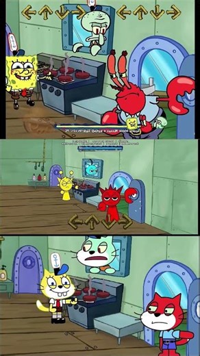 Scratch Takes On Sprunki: Mr. Krab's Raging Showdown - FNF Krusty Karoling Mods #fnf #spongebob