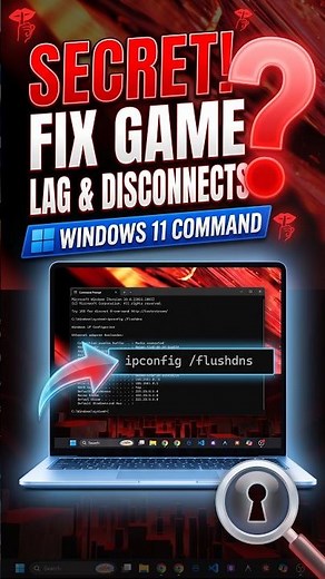 Fix Game Lag & Disconnects with THIS Secret Command! ⚡🎮 #shorts