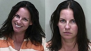 Charges increased for woman smiling in mugshot