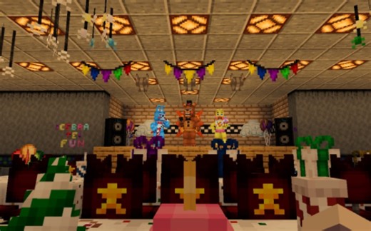 【Minecraft】FNAF地图展示/发布