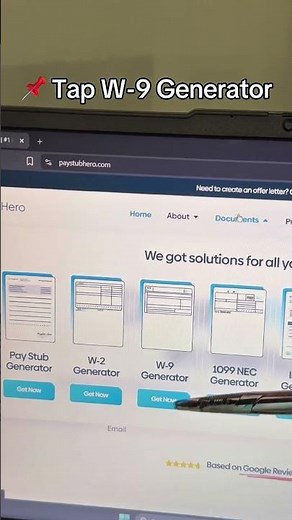 Fill out a W9 form this upcoming season the easy way - using an online generator made specifically