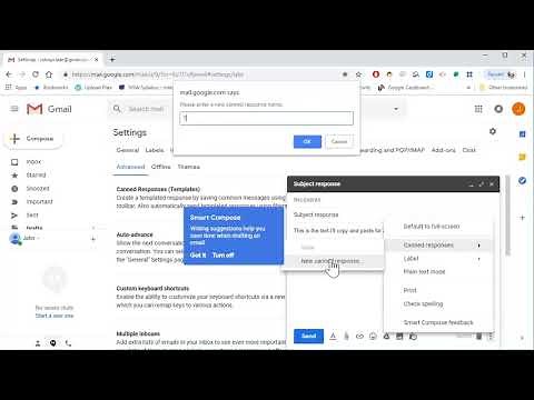 Gmail canned responses - Outlook Quick Parts for Gmail