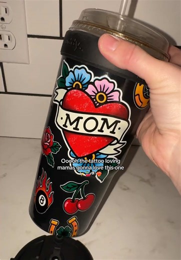 They just restocked it!! If you don’t see it, it’s because it sold out AGAIN 😭 #tattooedmama #tattoolover #happymothersday #giftsformom #icedcoffee