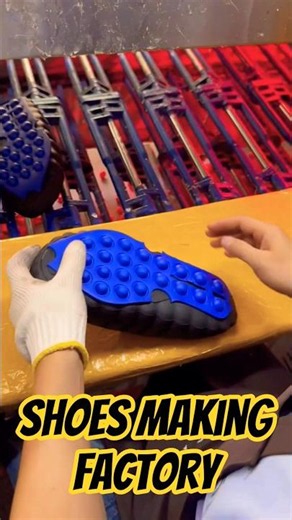 Sliders Shoes Making from Factory #shoes #factory #craft