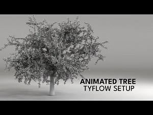 Animated Tree - Tyflow Setup