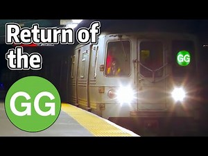 ⁴ᴷ⁶⁰ Old-Style R46 with "GG" Rollsign on the G Line