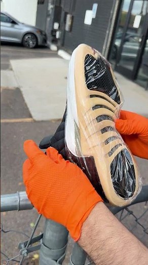 Yellow Soles to ICY WHITE 🤯 Jordan 12 Restoration with Sole Revive