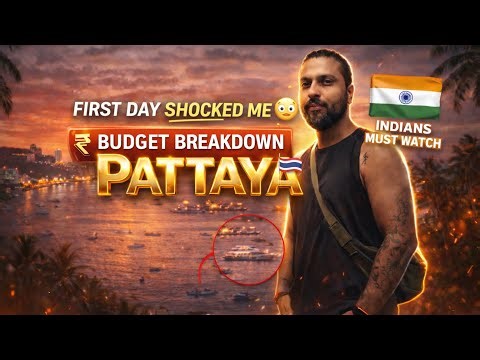 Thailand Ep 2 Exploring pattaya Night life | Mall | Beach #travel #pattaya #bangkok #viral #vlog