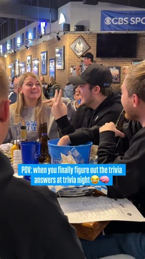 KSBar and Grille on Instagram: "When you find out your trivia answer is actually right at trivia night!"