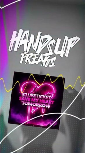 Save My Heart Tomorrow by Clubbticket is here #handsup #remix