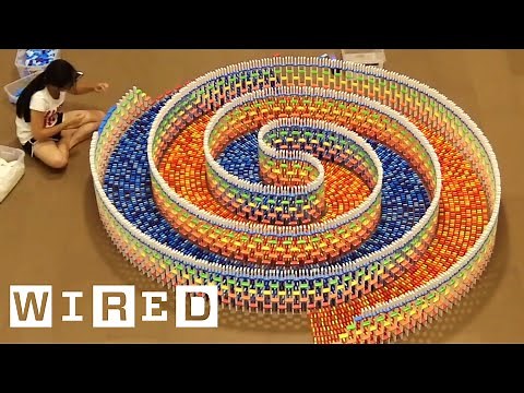 ドミノ倒しマスターが語る「人がドミノに魅せられる理由」 | Obsessed | WIRED.jp