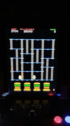 Burger time 4 beef patties no fries!