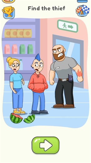 Dop 5 LV, find the theif + what's wrong here #brainteaser #braintest