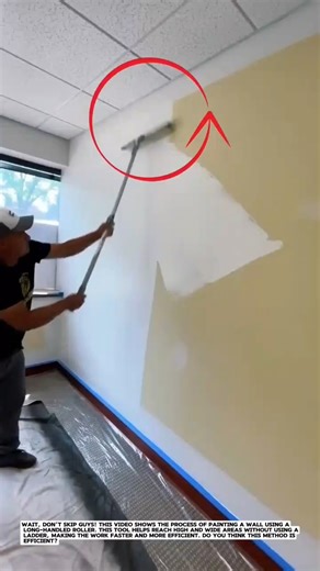 Painting Walls Using a Long Roller — Smooth and Fast Results!.