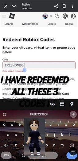 {NOVEMBER-2025} ALL WORKING CODES FOR FREE ITEMS IN ROBLOX 😁