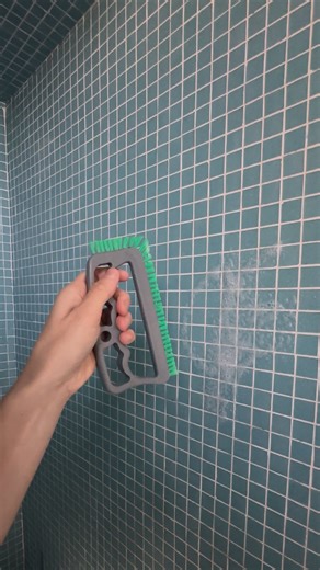 Not your average brush! The Koh Grout Brush is uniquely angled, ultra-durable, and made to get where others can’t. It’s the tool you didn’t know you needed — until now. | Koh