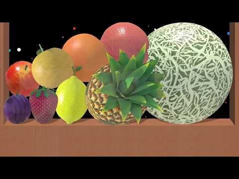 MELON MERGE 3D - Fruit Drop, Juicy Melon 🍉 Puzzle, Suika Game, Watermelon Game, Fruit Maker!!!