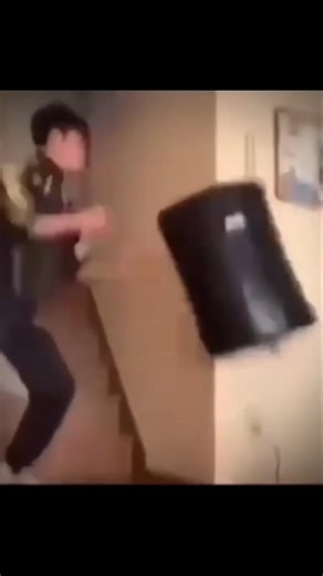 The boy hit his leg on wall #shorts #funny #viral
