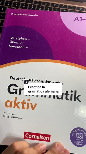 Libro para practicar gramática alemana